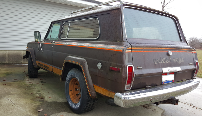 Illustration for article titled Please Help Me Decide If I Should Buy This 1979 Jeep Cherokee Golden Eagle